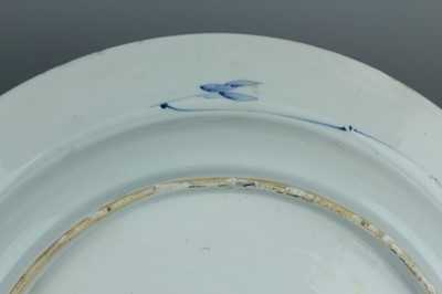 Lot 15 - A large pair of Chinese blue and white...