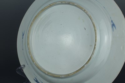 Lot 15 - A large pair of Chinese blue and white...