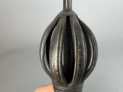 Lot 30 - A bronze Tibetan vajra, 19th/20th century;...