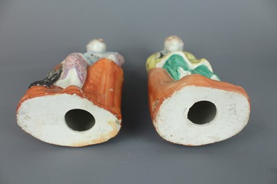 Lot 51 - A group of six Chinese porcelain figures,...