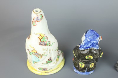 Lot 51 - A group of six Chinese porcelain figures,...
