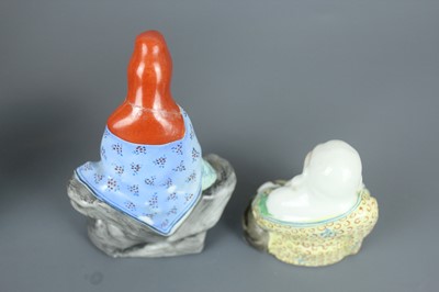 Lot 51 - A group of six Chinese porcelain figures,...