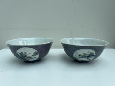 Lot 64 - A pair of Chinese “Robin’s Egg”-glazed...