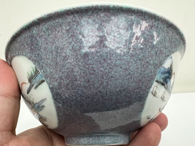 Lot 64 - A pair of Chinese “Robin’s Egg”-glazed...