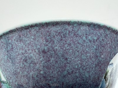 Lot 64 - A pair of Chinese “Robin’s Egg”-glazed...