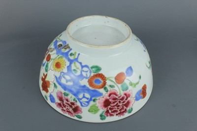 Lot 73 - A Chinese famille rose "flowers" punch bowl,...