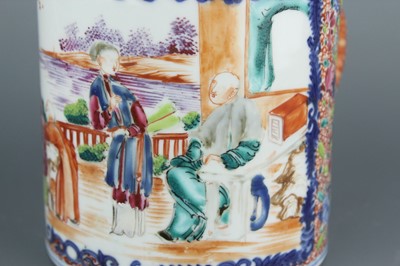 Lot 83 - A flawless large Chinese Canton famille rose...