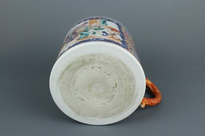 Lot 83 - A flawless large Chinese Canton famille rose...