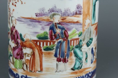 Lot 83 - A flawless large Chinese Canton famille rose...