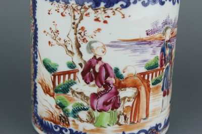 Lot 83 - A flawless large Chinese Canton famille rose...