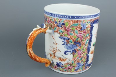 Lot 83 - A flawless large Chinese Canton famille rose...