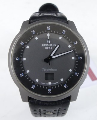 Lot 2884 - A gent's Junghans titanium cased Mega Quartz...