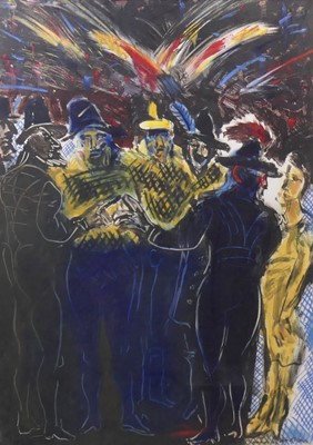 Lot 301 - Sonia Lawson RA (1934-2023) - The Plotters,...