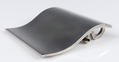 Lot 2921 - A Georg Jensen Danish silver surf pendant...