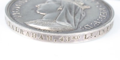 Lot 629 - A New Zealand War medal, 1863 to 1864 reverse,...