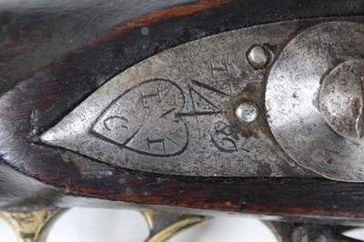 Lot 539 - A George III East India Company flintlock...