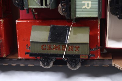 Lot 147 - Eight Hornby wagons: Probably a total repaint...