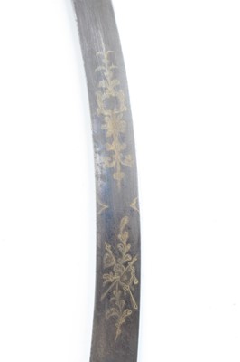 Lot 630 - A British 1803? pattern Flank Officer's sabre,...