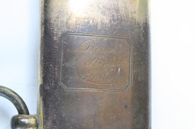 Lot 630 - A British 1803? pattern Flank Officer's sabre,...