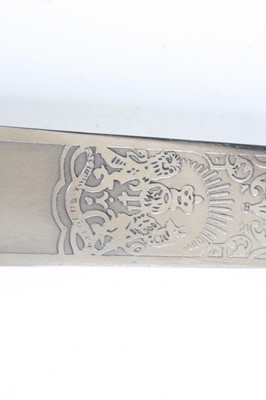 Lot 598 - A 20th century sword, similar to the 1831...