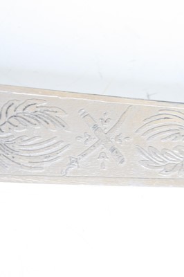 Lot 598 - A 20th century sword, similar to the 1831...