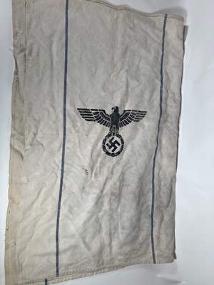 Lot 660 - A German WWII Third Reich issue grain sack,...