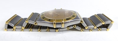 Lot 2640 - An Omega Constellation gent's bi-metal...