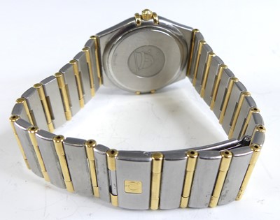 Lot 2640 - An Omega Constellation gent's bi-metal...