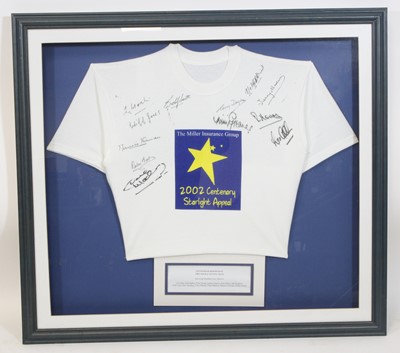 Lot 815 - A white cotton t-shirt for the 2002 Centenary...