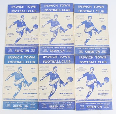 Lot 826 - Ipswich Town F.C., a collection of matchday...