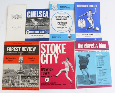 Lot 828 - Ipswich Town F.C., a collection of matchday...