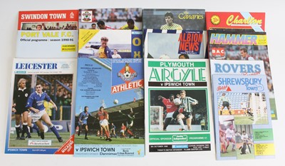 Lot 830 - Ipswich Town F.C., a collection of matchday...