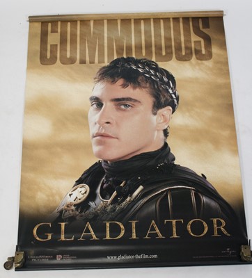 Lot 807 - Gladiator, a set of three large vinyl...