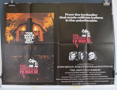 Lot 795 - The Amityville Horror, 1979 UK quad film...