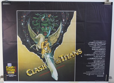 Lot 800 - Clash Of The Titans, 1981 UK quad poster,...