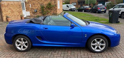 Lot 2923 - A 2004 MG TF convertible sports car 1978cc...