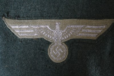 Lot 3207 - A German Third Reich M-43? Heer tunic, in...