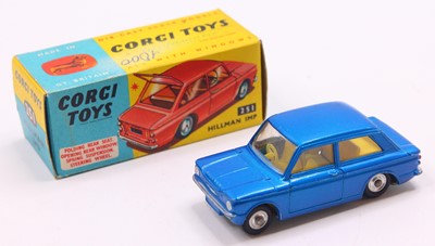 Lot 1627 - Corgi Toys No. 251 Hillman Imp in dark...