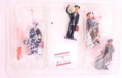 Lot 1975 - A collection of Timpo railway figures to...