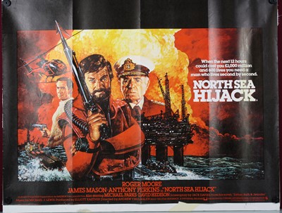 Lot 1002 - When Time Ran Out, 1980, UK quad film poster,...