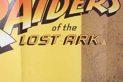 Lot 1011 - Raiders Of The Lost Ark, 1981 UK quad film...