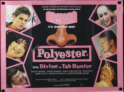Lot 1027 - Hussy, 1980, UK quad poster starring Helen...