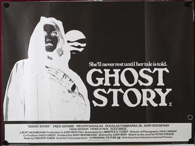 Lot 1026 - Hussy, 1980, UK quad poster, starring Helen...