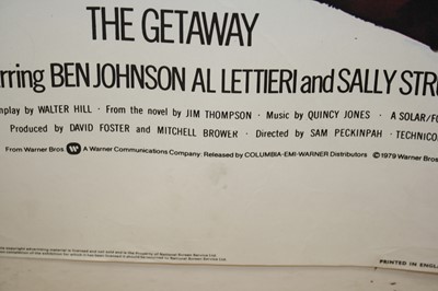 Lot 1007 - The Getaway, 1979 re-release, artwork by...
