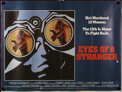 Lot 1018 - Altered States, 1981, UK quad poster, starring...