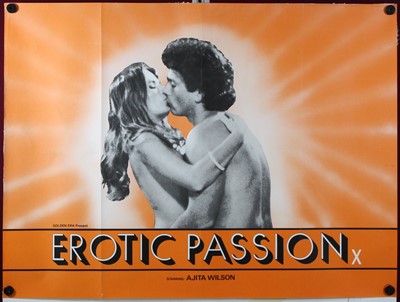 Lot 1015 - Let's Make a Dirty Movie, 1976, UK quad poster,...