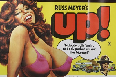 Lot 1014 - Up!, 1976, UK quad poster, starring Francesca "...