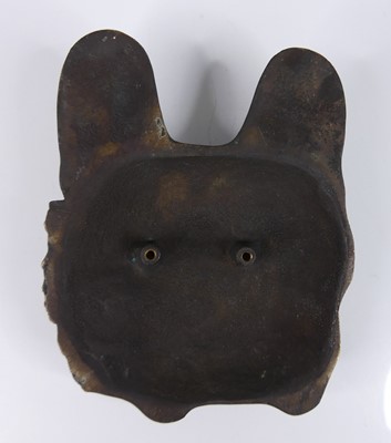 Lot 83 - A contemporary cast bronze wall plaque in the...