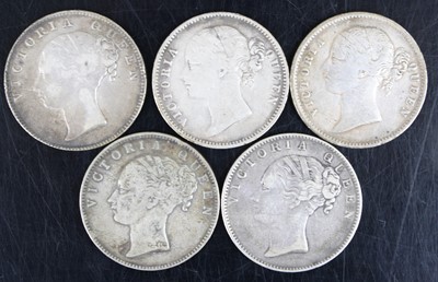 Lot 2003 - British India, 1835 one rupee, obv: William IV...