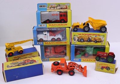 Lot 1368 - Matchbox King size group of 8 diecasts to...